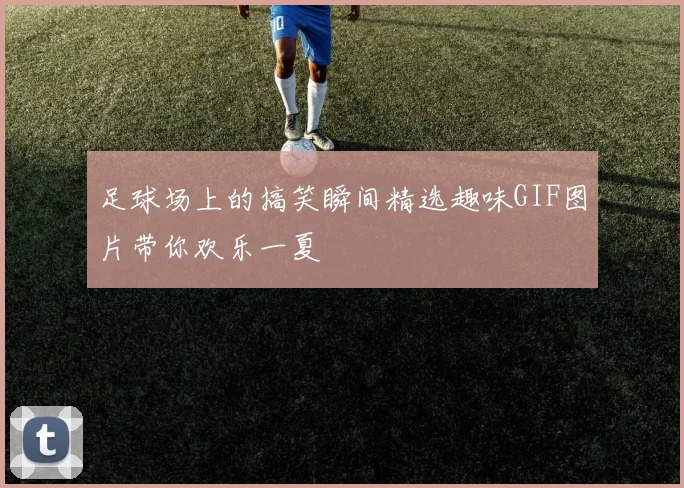足球场上的搞笑瞬间精选趣味GIF图片带你欢乐一夏
